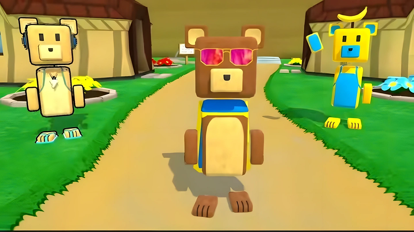 Super Bear Adventure Güçlü Grafik Tasarımlarına Sahip