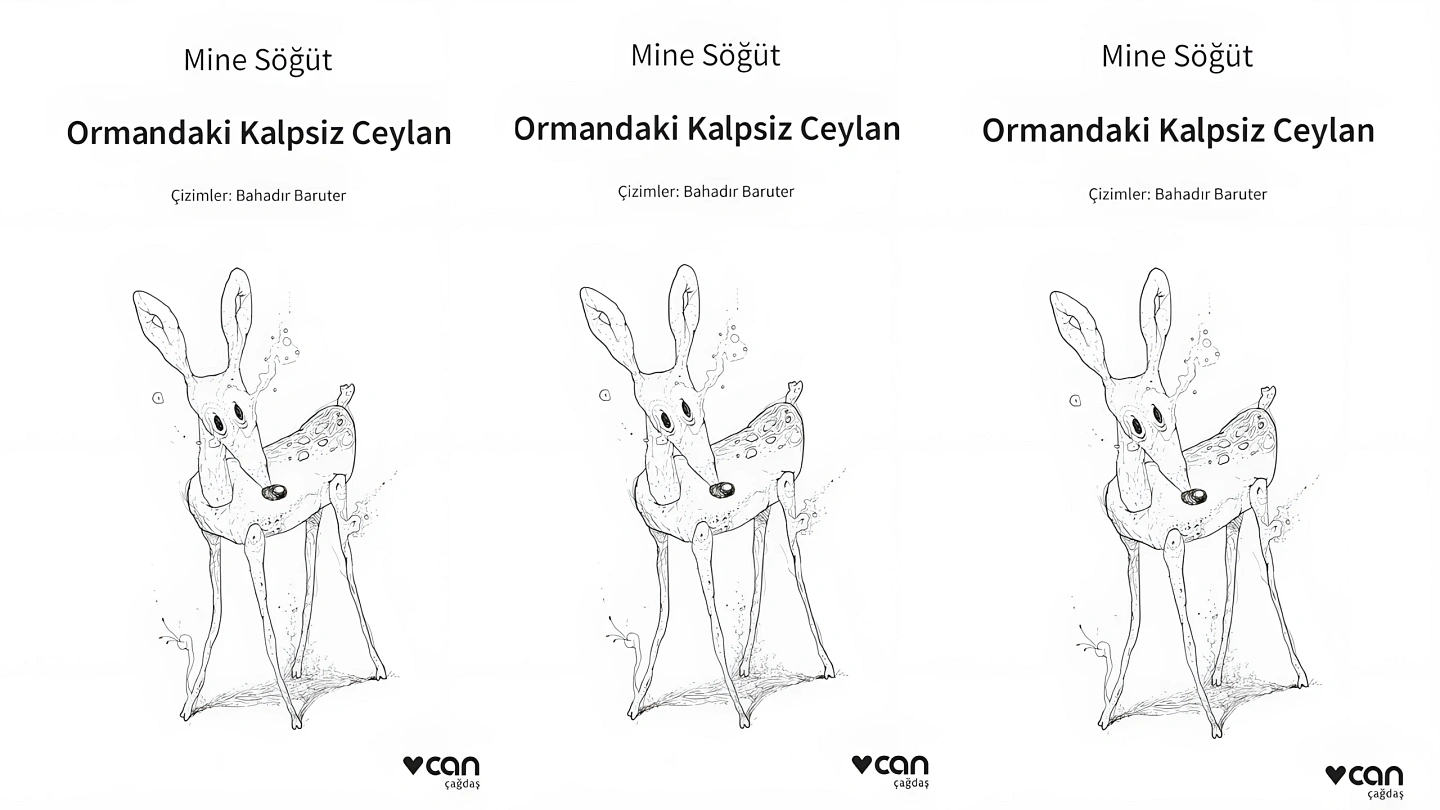 Ormandaki Kalpsiz Ceylan Masal Kitabının Kapak Çizimi Neyi İfade Ediyor